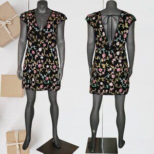 Embroidered Mini Dress from By Anthropologie Size 6